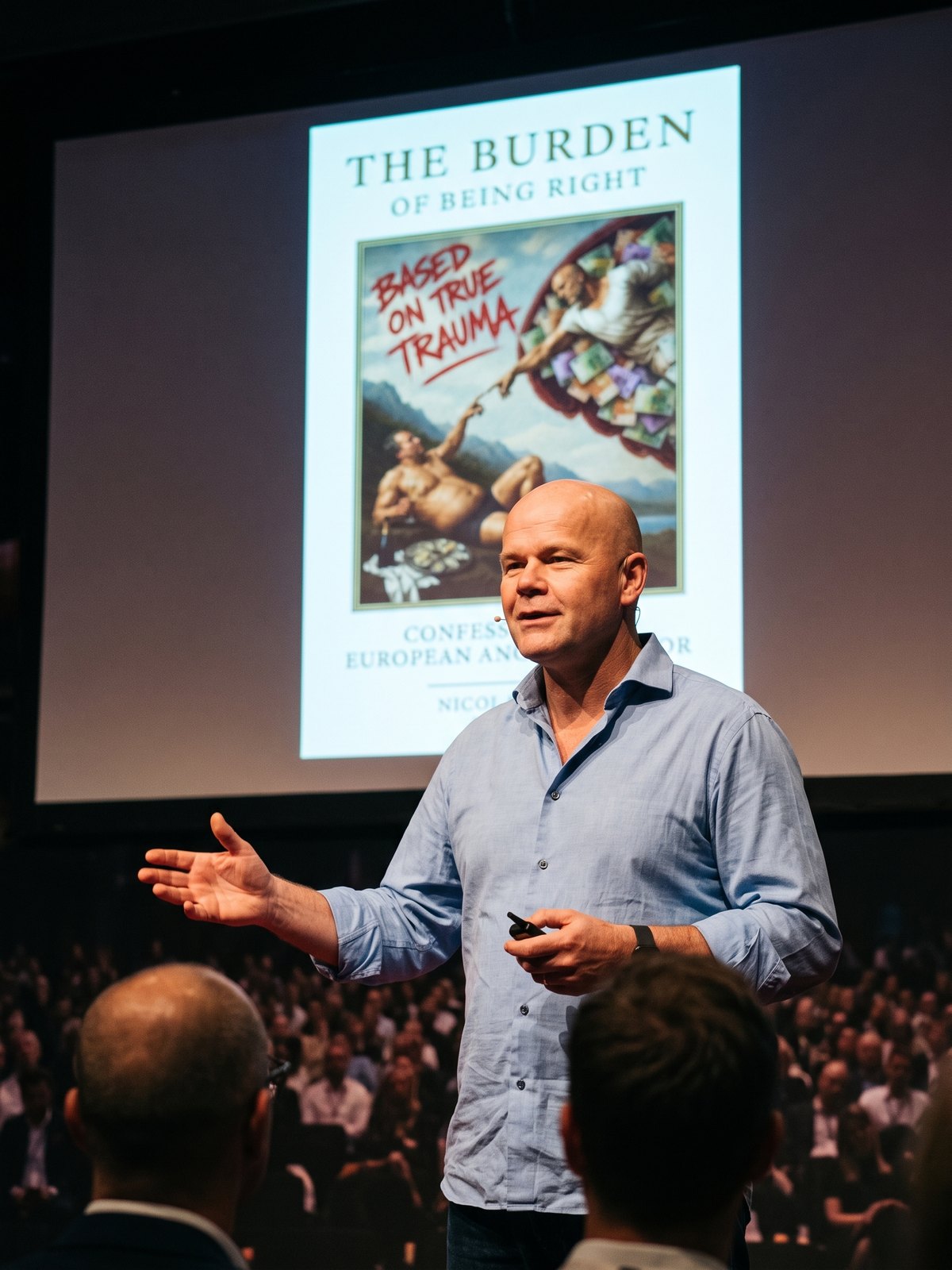 Nicolaj Højer Nielsen speaking about angel investing